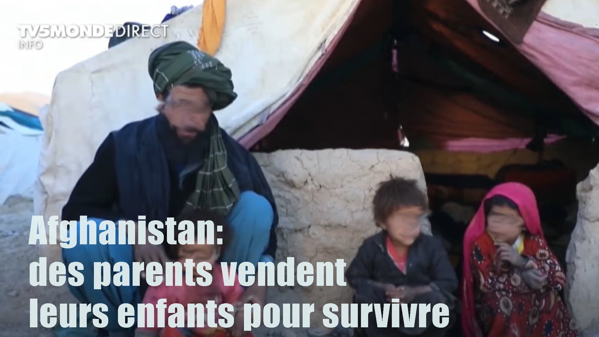 Afghanistan les parents vendent leurs enfants pour survivre.