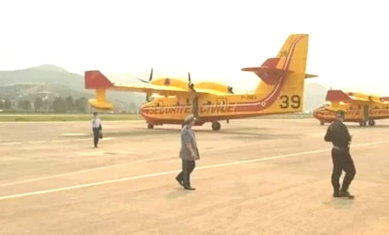 Piste d'atterrissage pour les canadairs à Tizi-Ouzou